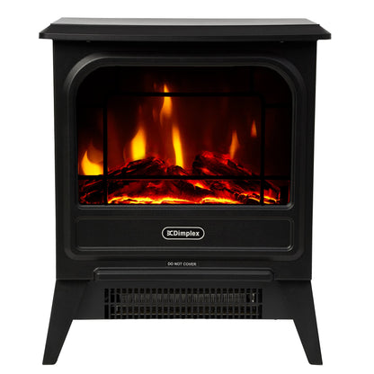 Portable Electric Fire Stove Black