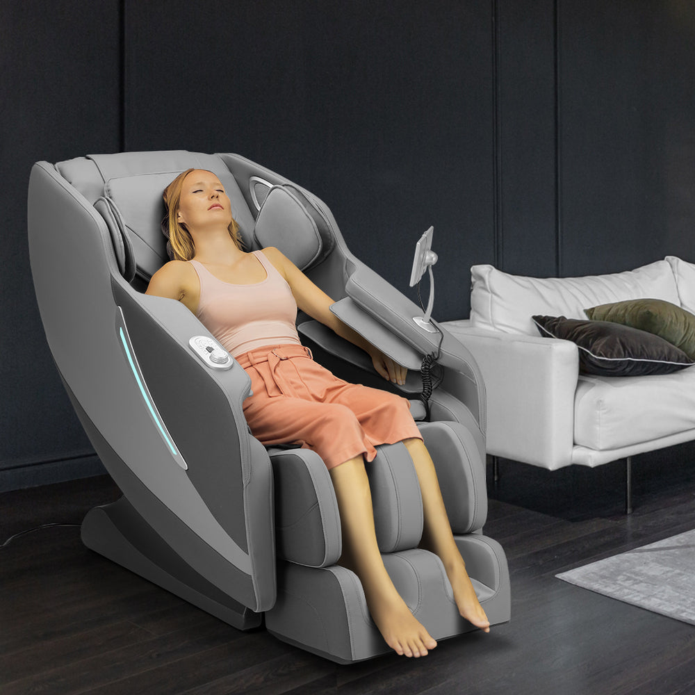 Electric Massage Chair Recliner Full Body Heated Massager With Footrest