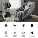 Electric Massage Chair Recliner Full Body Heated Massager With Footrest
