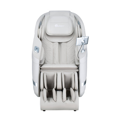 4D Massage Chair Electric Recliner SL Track Heated Beige