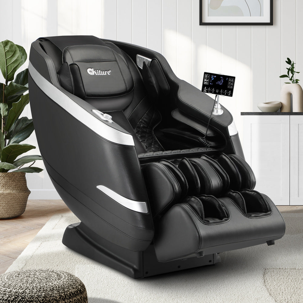 4D Electric Massage Chair Recliner Full Body Heated Massager With Footrest