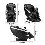 4D Electric Massage Chair Recliner Full Body Heated Massager With Footrest