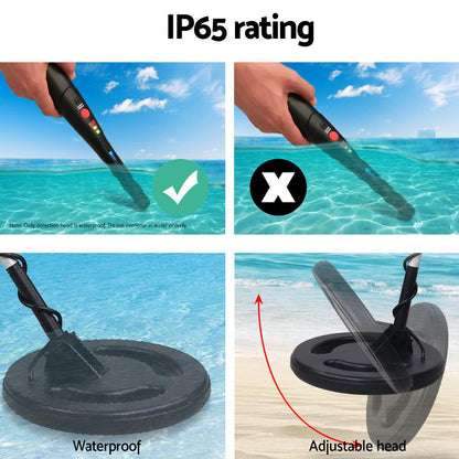 180Mm Deep Waterproof Pinpointer Metal Detector