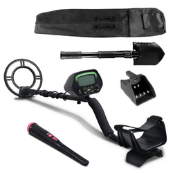 220Mm Deep Waterproof Pinpointer Metal Detector With Shovel