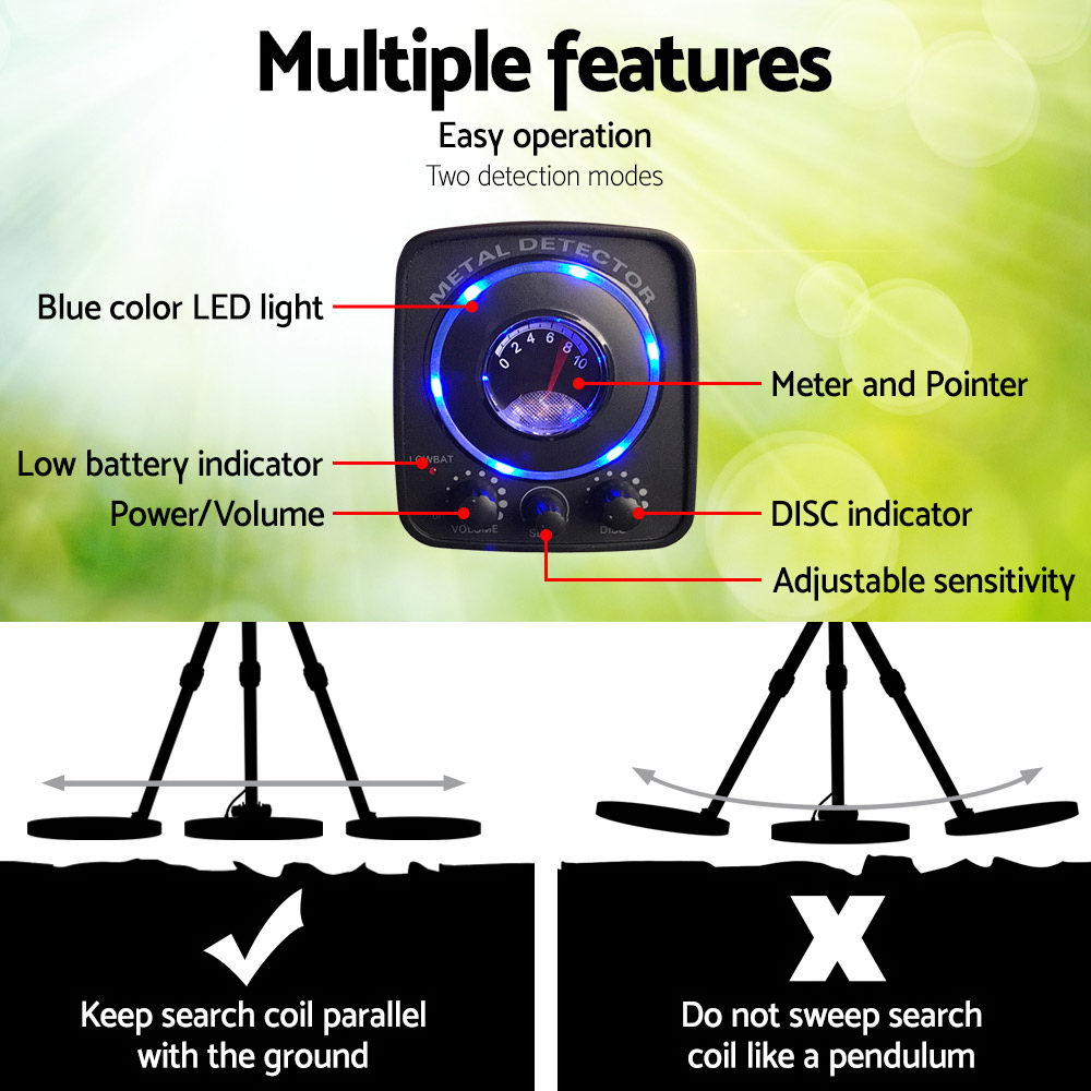 160Mm Deep Waterproof Pinpointer Metal Detector