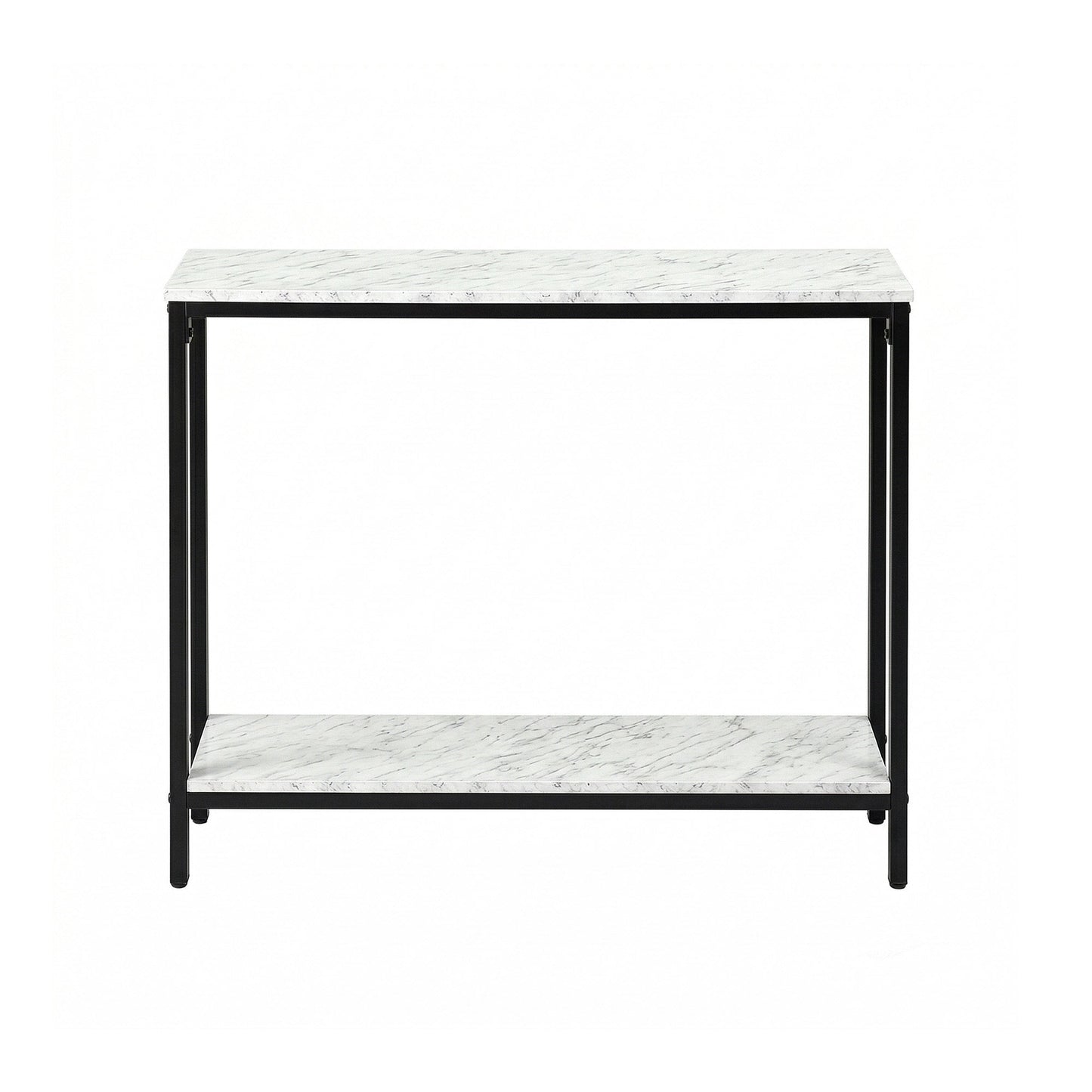Marble Effect Console Table Hallway Entryway | Home & Living - 2
