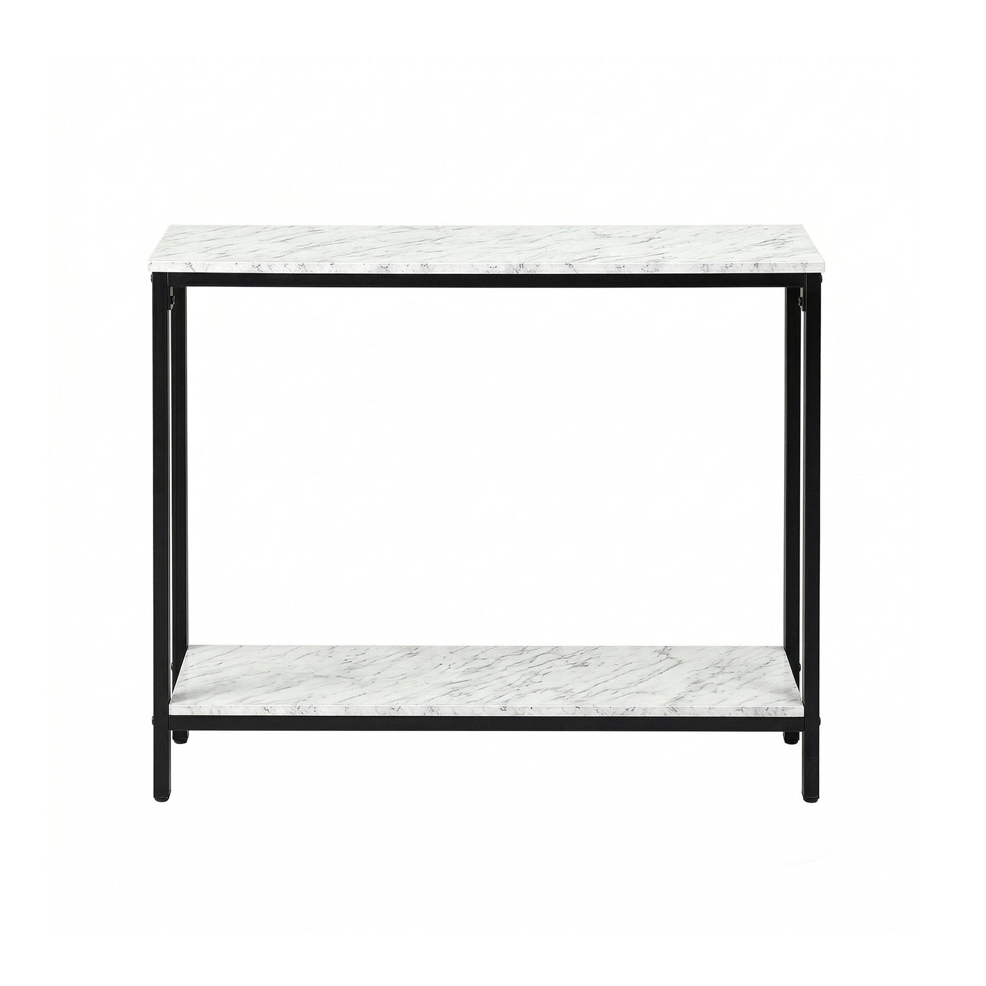 Marble Effect Console Table Hallway Entryway | Home & Living - 2