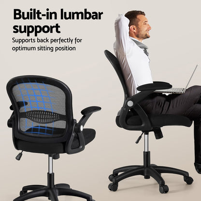 Computer Desk Mesh Chair Set 60x48x75cm