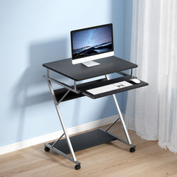 Computer Desk Keyboard Tray Shelf Black 60Cm