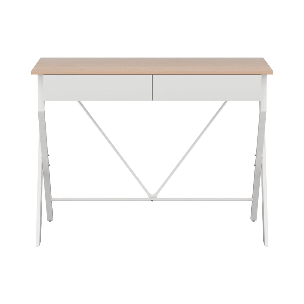 Computer Desk Drawer Oak 100Cm