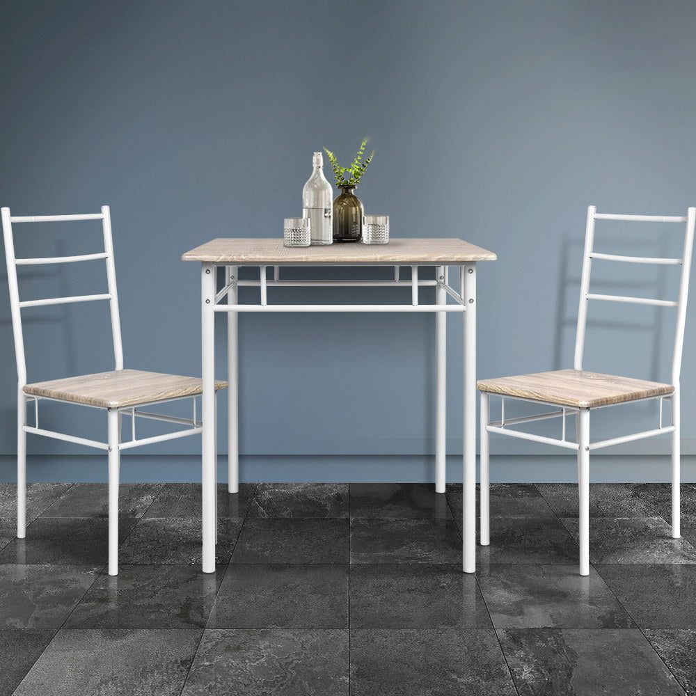 Dining Table And Chairs Set Fo 3 Oak