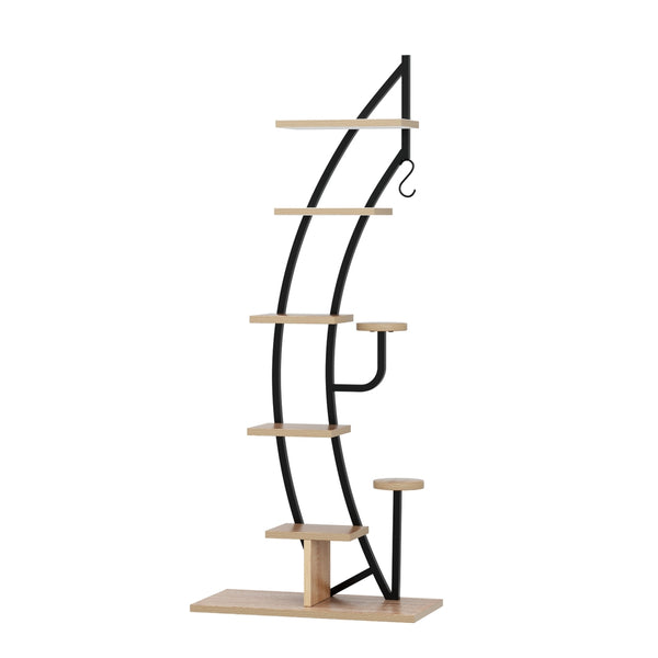  6-Tier Ladder Plant Stand Corner Shelf