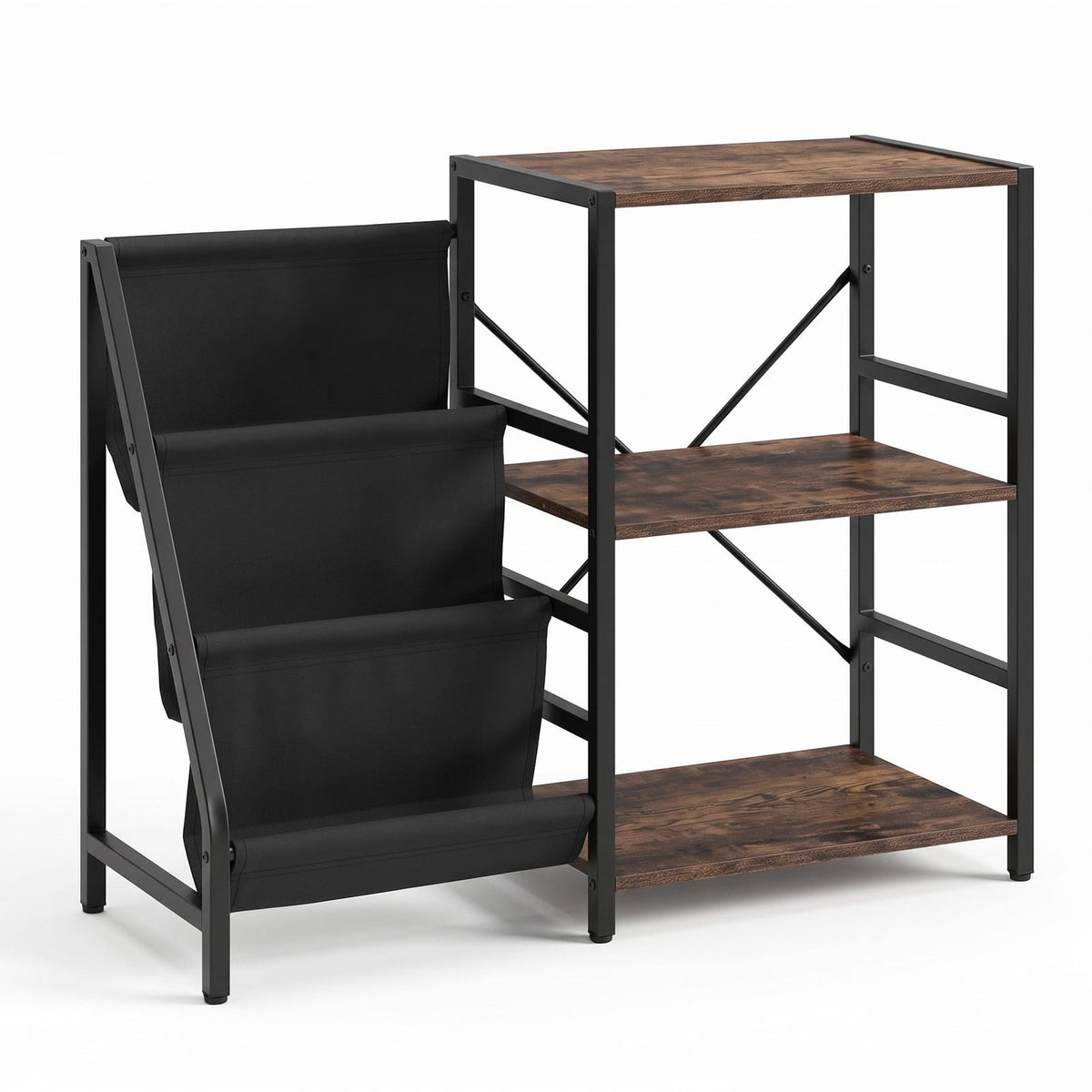Record Player Stand With Storage 90x34x76cm