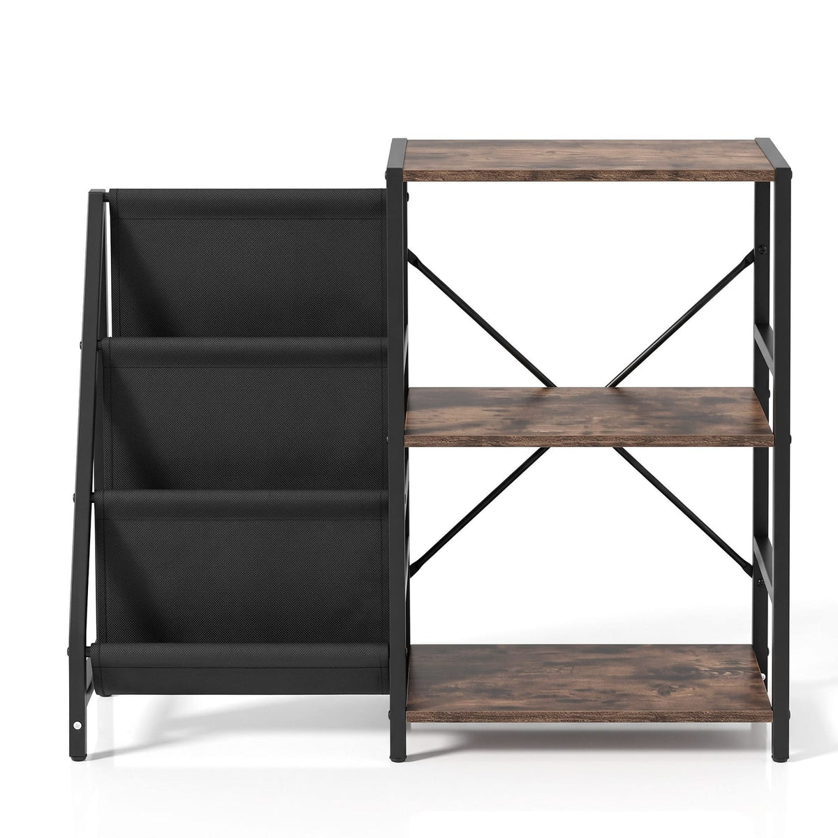 Record Player Stand With Storage 90x34x76cm