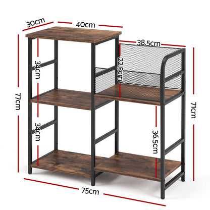 Record Player Stand With Storage 76x30x77cm