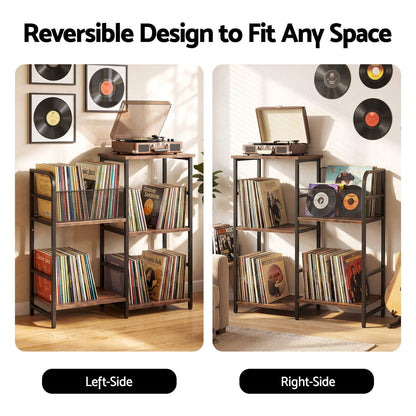 Record Player Stand With Storage 76x30x77cm