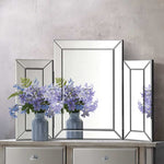 Mirrored Furniture Makeup Mirror Dressing Table Vanity Mirrors Foldable