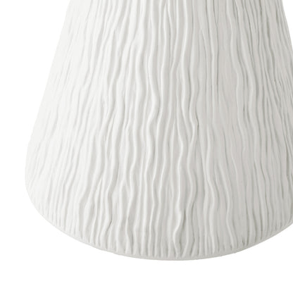 Side Table Terrazzo Concrete White/Natural/Black