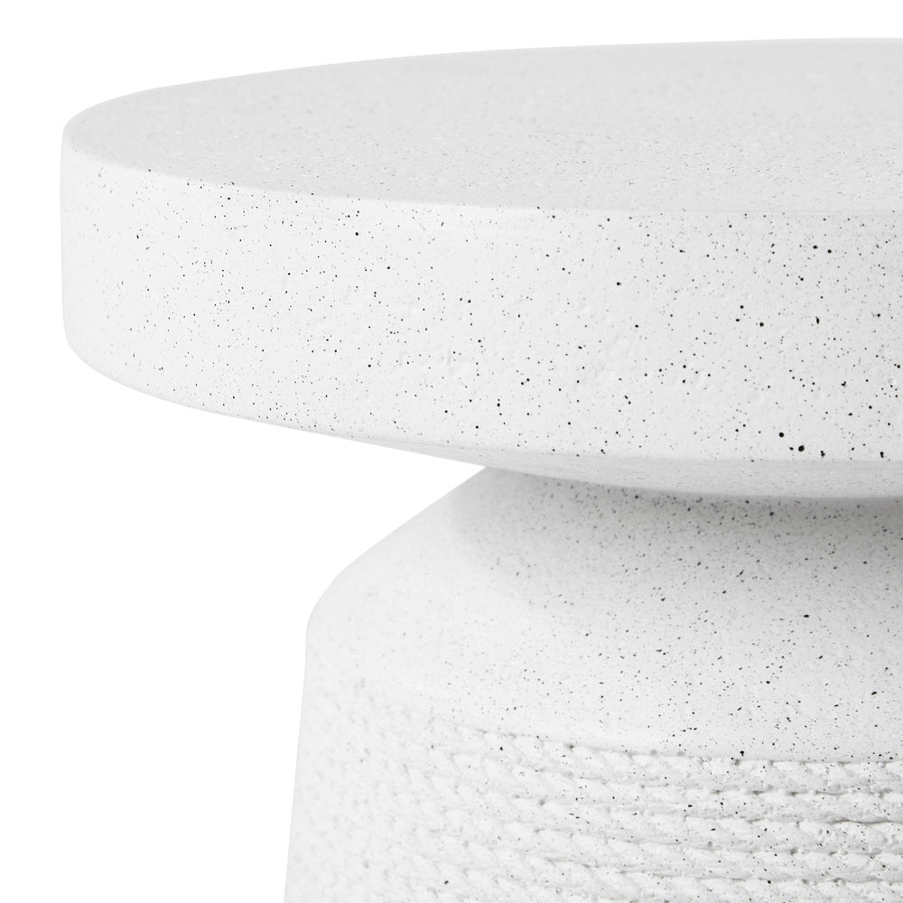 Coffee Bedside Table Nightstand White - 6