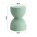 Side Table Coffee Tables Stand Stone Green