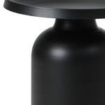 Coffee Table Round End Table Side Table Black