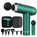 30-Speed Blue/Green/Purple Massage Gun for Muscle Massager Bliss