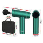 30-Speed Blue/Green/Purple Massage Gun for Muscle Massager Bliss