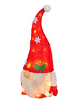 Christmas Gnome Display with Lights - 51cm