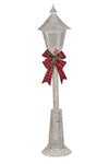 Christmas Lamp Post with Lights 150cm