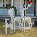 Christabelle 3-Piece Christmas Reindeer Display Set