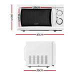 20L Microwave Oven 800W White