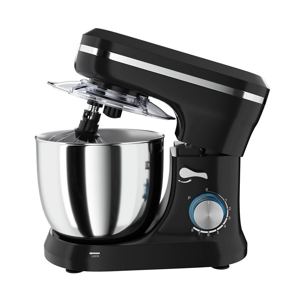 3In1 Stand Mixer 8 Speed 5L Mix Master 400W Black