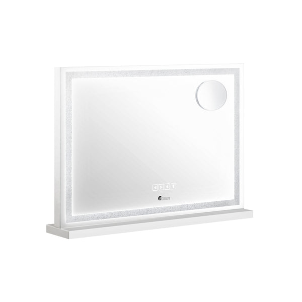  Bluetooth Makeup Mirror Crystal LED 58x49cm