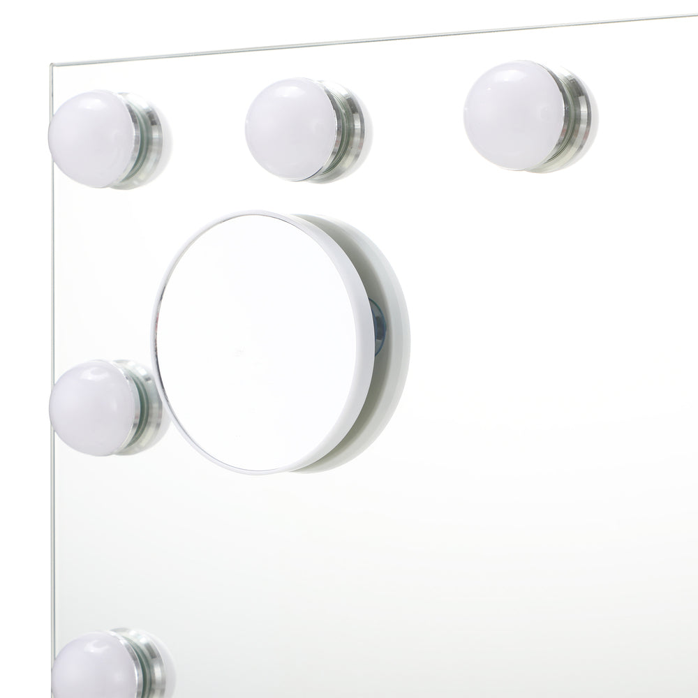 Bluetooth Hollywood Makeup Mirror LED 60x52cm
