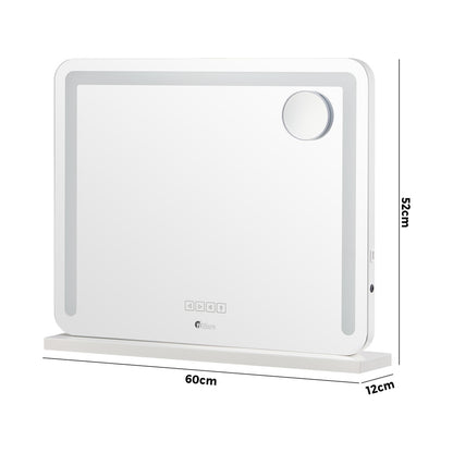 Bluetooth Hollywood LED Makeup Mirror 60x52cm