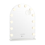 LED Arched Makeup Mirror Bluetooth 61x43cm