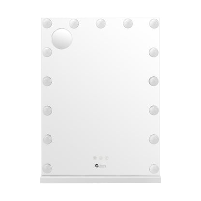 LED Makeup Mirror Bluetooth Hollywood 61x43cm
