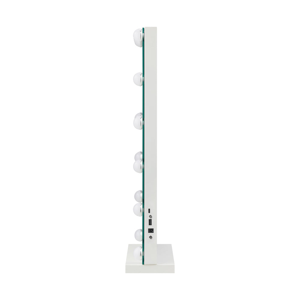 LED Makeup Mirror Bluetooth Hollywood 61x43cm