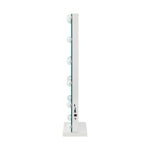 LED Makeup Mirror Bluetooth Hollywood 61x43cm