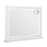 Bluetooth Makeup Mirror Crystal LED 80x62cm