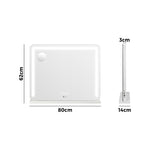 Bluetooth Hollywood LED Makeup Mirror 80x62cm