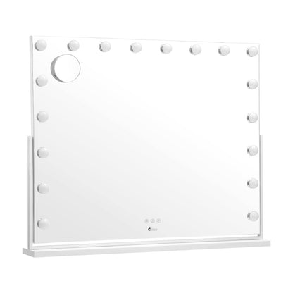 LED Hollywood Mirrors Makeup Rotatable Mirror Magnifying Bluetooth
