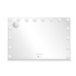 Bluetooth Hollywood Vanity Makeup Mirror LED Light 16 Bulbs 90x62cm Metal Frame