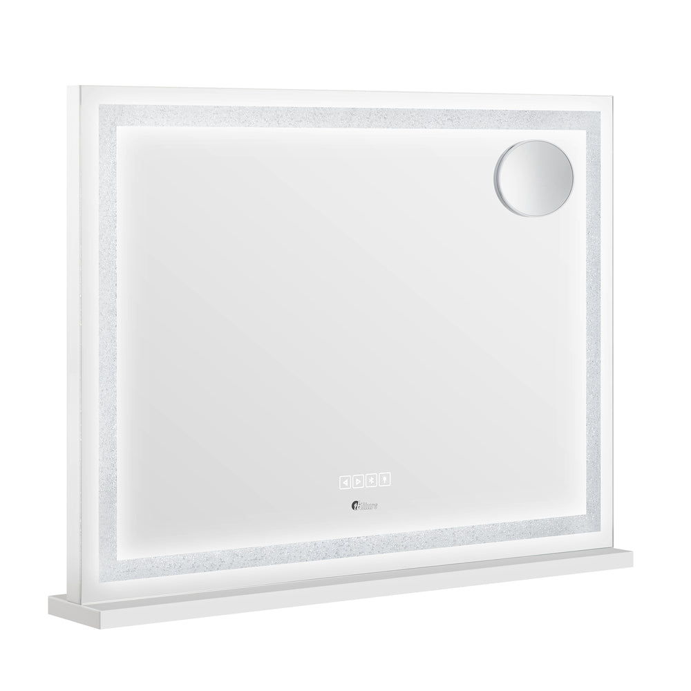 Makeup Mirror Bluetooth Copper 90x60cm