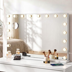 Hollywood Vanity Mirror 90x60cm 18 LED | HomeAndLiving