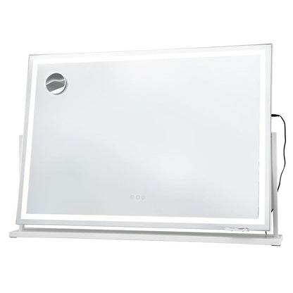 LED Vanity Mirror 100x70cm 10x Magnifying | HomeAndLiving - 2