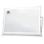 LED Vanity Mirror 100x70cm 10x Magnifying | HomeAndLiving