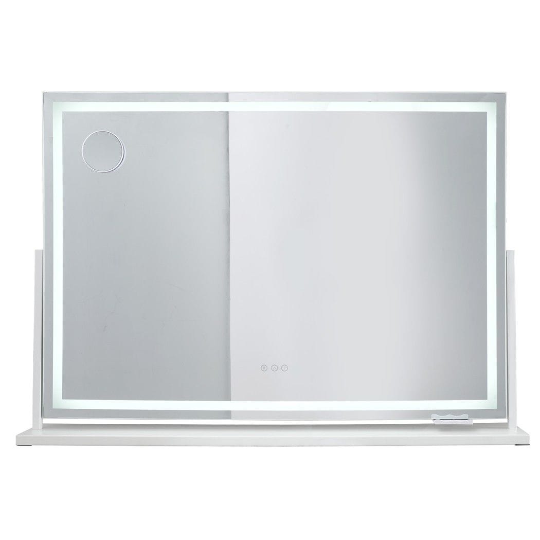 LED Vanity Mirror 100x70cm 10x Magnifying | HomeAndLiving - 4
