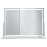 LED Vanity Mirror 100x70cm 10x Magnifying | HomeAndLiving