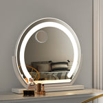 Hollywood Makeup Mirror with LED Lighted Vanity Dimmable Metal 40X35CM